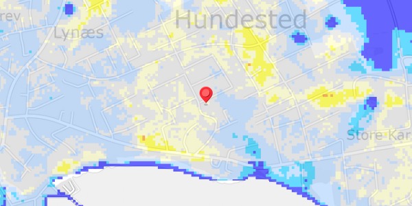 Grundvandsdybder på Bonderosevej 2