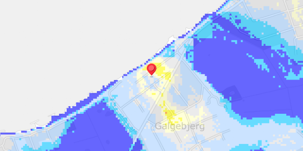 Grundvandsdybder på Guldborgbakken 21
