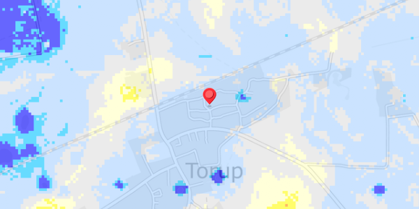 Grundvandsdybder på Solen 14