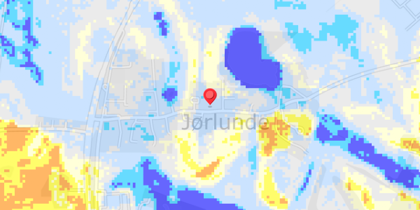 Grundvandsdybder på Bygaden 21