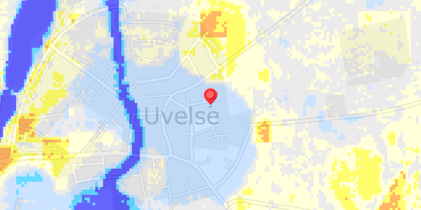Grundvandsdybder på Stenager 8