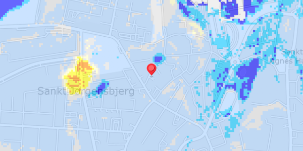 Grundvandsdybder på Toftegade 21