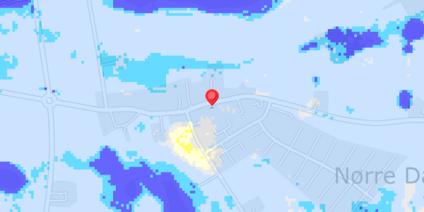 Grundvandsdybder på Dalbyvej 22