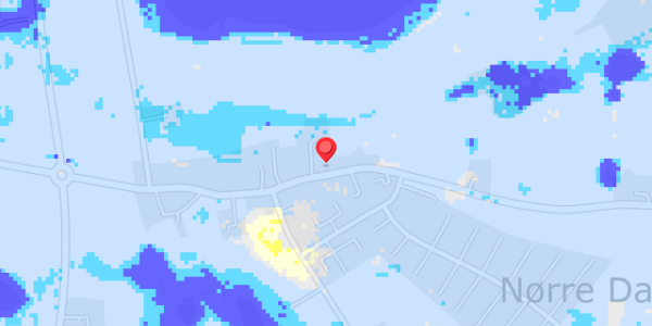 Grundvandsdybder på Dalbyvej 33F