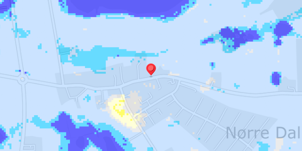 Grundvandsdybder på Dalbyvej 35