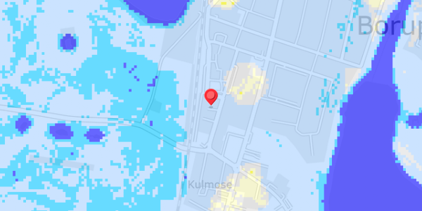 Grundvandsdybder på Hovedgaden 7D