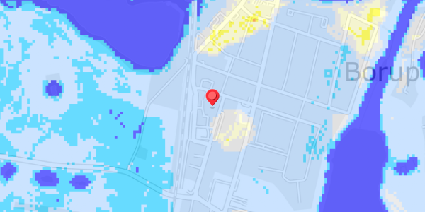 Grundvandsdybder på Krohaven 48