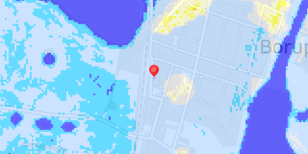 Grundvandsdybder på Krohaven 102