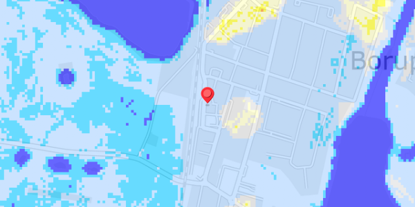 Grundvandsdybder på Krohaven 104