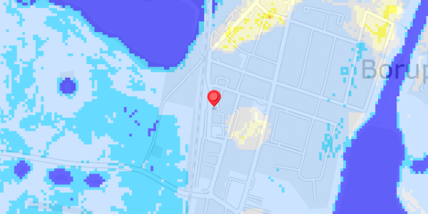 Grundvandsdybder på Krohaven 122