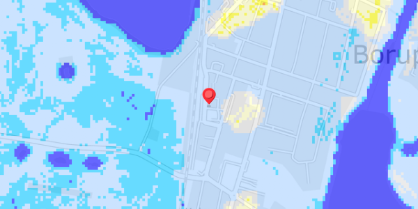 Grundvandsdybder på Krohaven 136