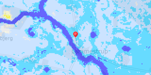 Grundvandsdybder på Lammestrupvej 11