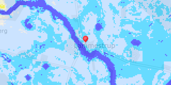 Grundvandsdybder på Lammestrupvej 22