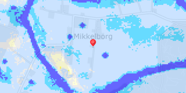 Grundvandsdybder på Mikkelborgvej 4