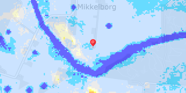 Grundvandsdybder på Mikkelborgvej 8