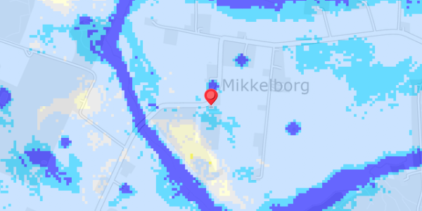Grundvandsdybder på Nyvangsvej 80