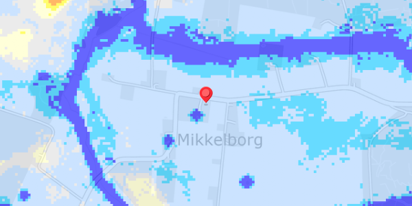 Grundvandsdybder på Nyvangsvej 84