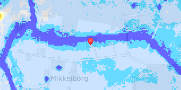 Grundvandsdybder på Nyvangsvej 93