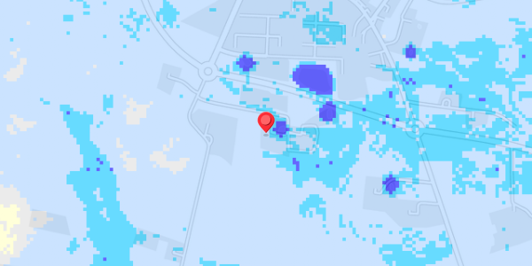 Grundvandsdybder på Strandvangsvej 1B