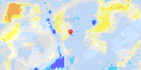 Grundvandsdybder på Ordrupvej 41A