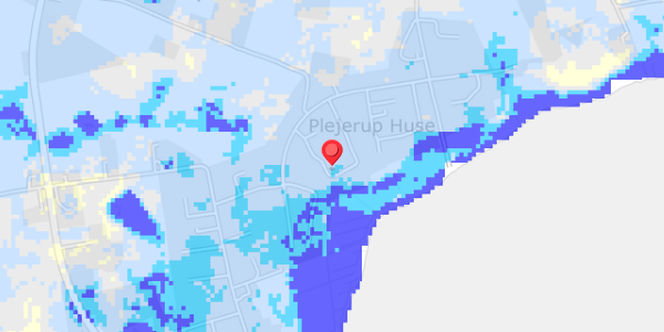 Grundvandsdybder på Stranddalen 12