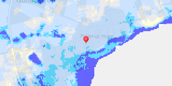 Grundvandsdybder på Stranddalen 14