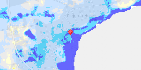 Grundvandsdybder på Strandengen 13