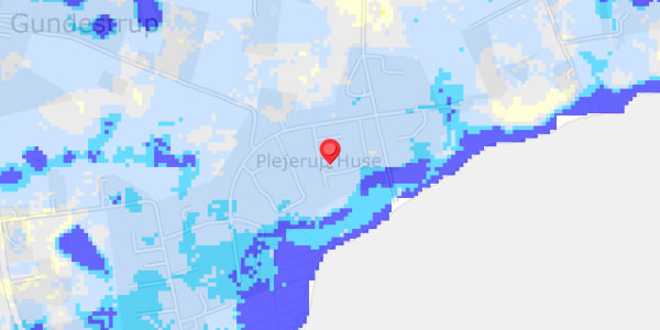 Grundvandsdybder på Strandsvinget 12