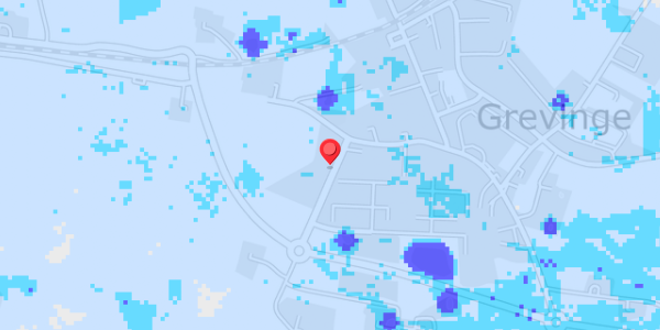 Grundvandsdybder på Strandvangsvej 2A