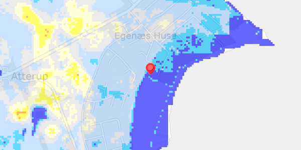 Grundvandsdybder på Tornager 30