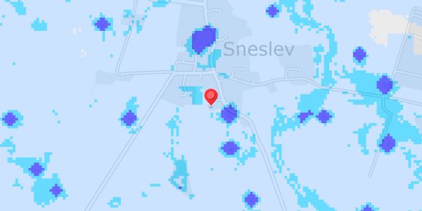 Grundvandsdybder på Sneslevvej 9