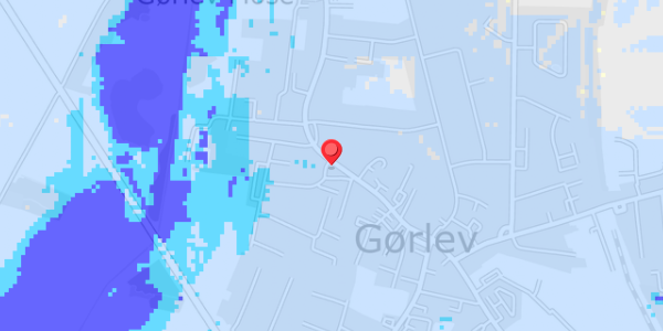 Grundvandsdybder på Algade 51