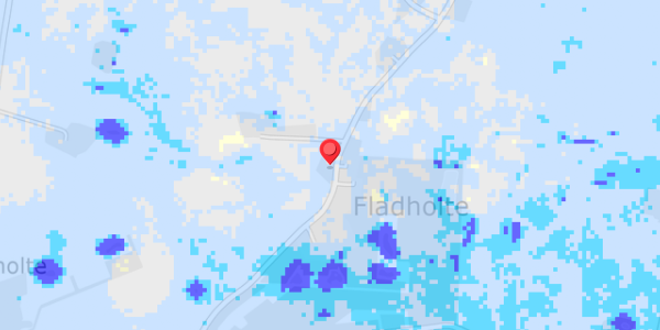 Grundvandsdybder på Fladholtevej 3
