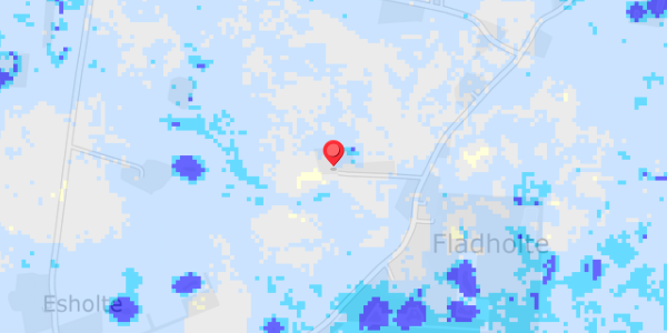 Grundvandsdybder på Fladholtevej 7