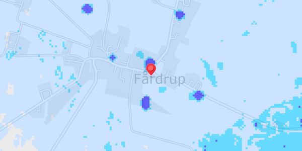 Grundvandsdybder på Fårdrupvej 9