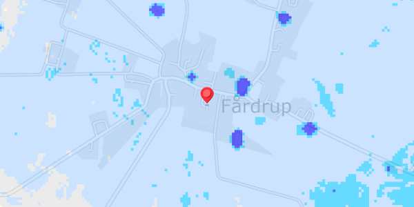 Grundvandsdybder på Fårdrupvej 13