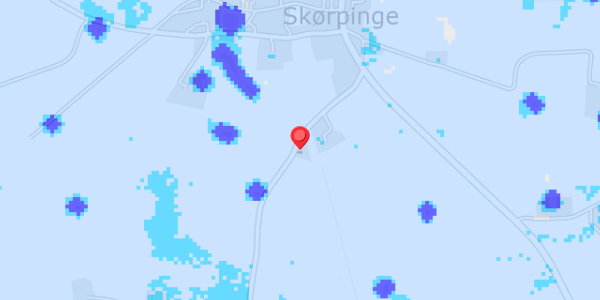 Grundvandsdybder på Halkevadvej 4