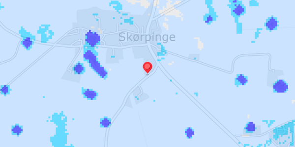 Grundvandsdybder på Halkevadvej 21