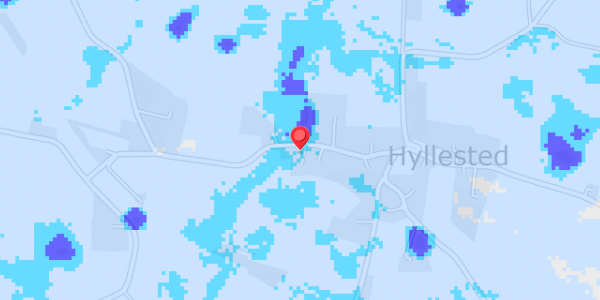 Grundvandsdybder på Hyllestedvej 14