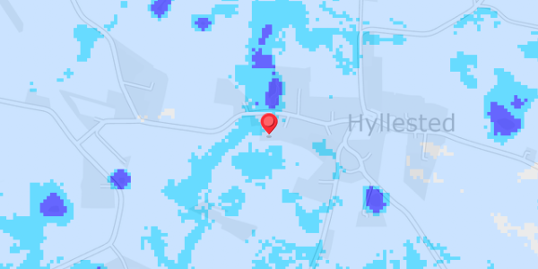 Grundvandsdybder på Hyllestedvej 16