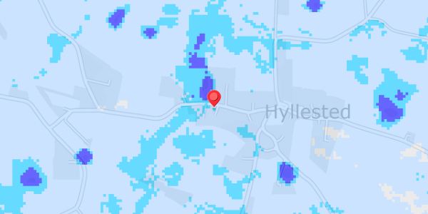 Grundvandsdybder på Hyllestedvej 20