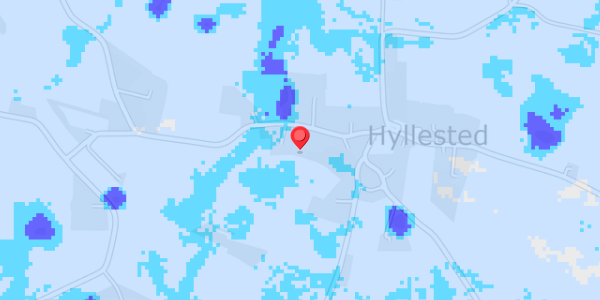 Grundvandsdybder på Hyllestedvej 24