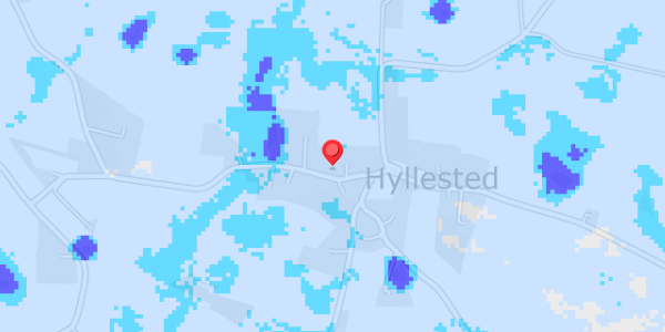 Grundvandsdybder på Hyllestedvej 27