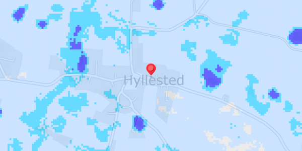 Grundvandsdybder på Hyllestedvej 41