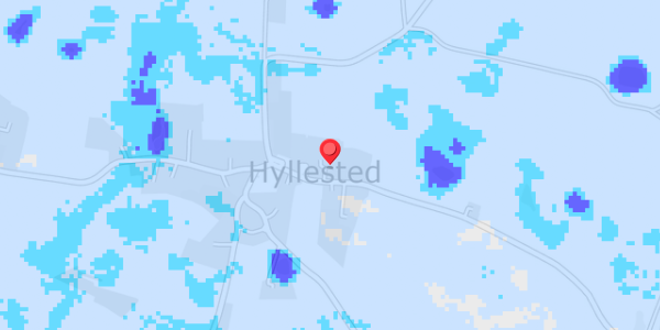 Grundvandsdybder på Hyllestedvej 45
