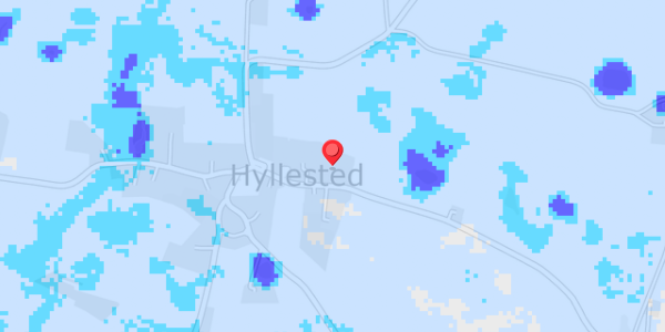 Grundvandsdybder på Hyllestedvej 47