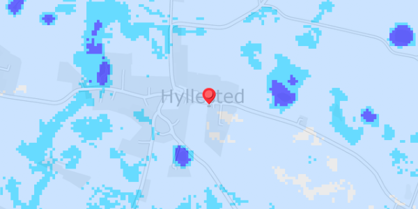 Grundvandsdybder på Hyllestedvej 48