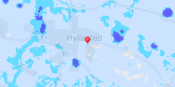 Grundvandsdybder på Hyllestedvej 50