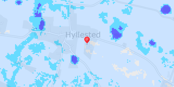Grundvandsdybder på Hyllestedvej 52
