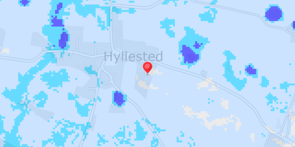 Grundvandsdybder på Hyllestedvej 56